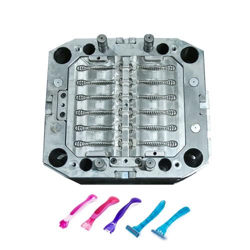 Dual Color Mould for Plastic Razor Three Blade Injection Molding Supplier